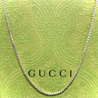 グッチ(Gucci)の正規品 グッチ ベネチアンチェーンネックレス シルバー925(67-77)(ネックレス)