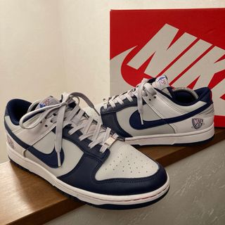 ナイキ(NIKE)の【極美品】NBA × ナイキ ダンク ロー EMB "ネッツ" 28㎝(スニーカー)