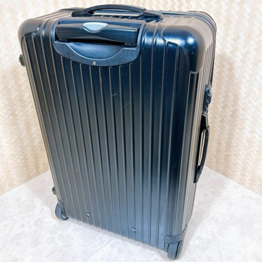 美品 軽量 RIMOWA リモワ サルサ 63l 2輪 キャリーケース 青