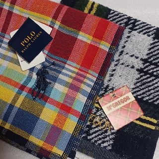 ポロラルフローレン(POLO RALPH LAUREN)のPOLO Ralph Lauren&Mc GREGOR☆タオルハンカチ2枚セット(ハンカチ)