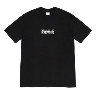 シュプリーム(Supreme)のSupreme Bandana Box Logo Tee Black【Ｍ】(Tシャツ/カットソー(半袖/袖なし))