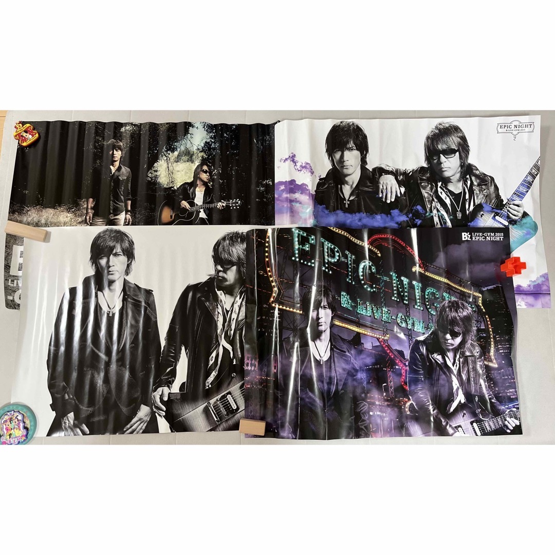 B'z(ビーズ)のB'z ポスター　６点 エンタメ/ホビーのタレントグッズ(ミュージシャン)の商品写真