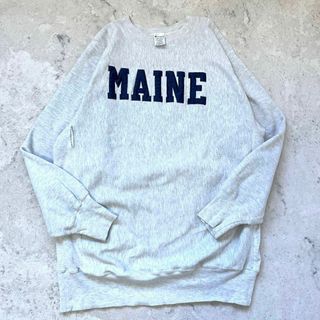 チャンピオン(Champion)の【90s チャンピオン リバースウィーブ】XXXL刺繍ロゴ カレッジ スウェット(スウェット)