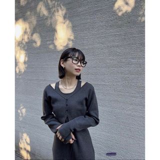 【t0y0t様専用】ensemble knit onepiece M(ロングワンピース/マキシワンピース)