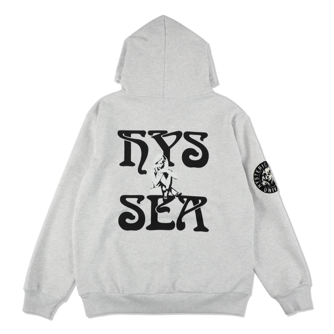 HYSTERIC GLAMOUR WIND AND SEA HOODIE L-