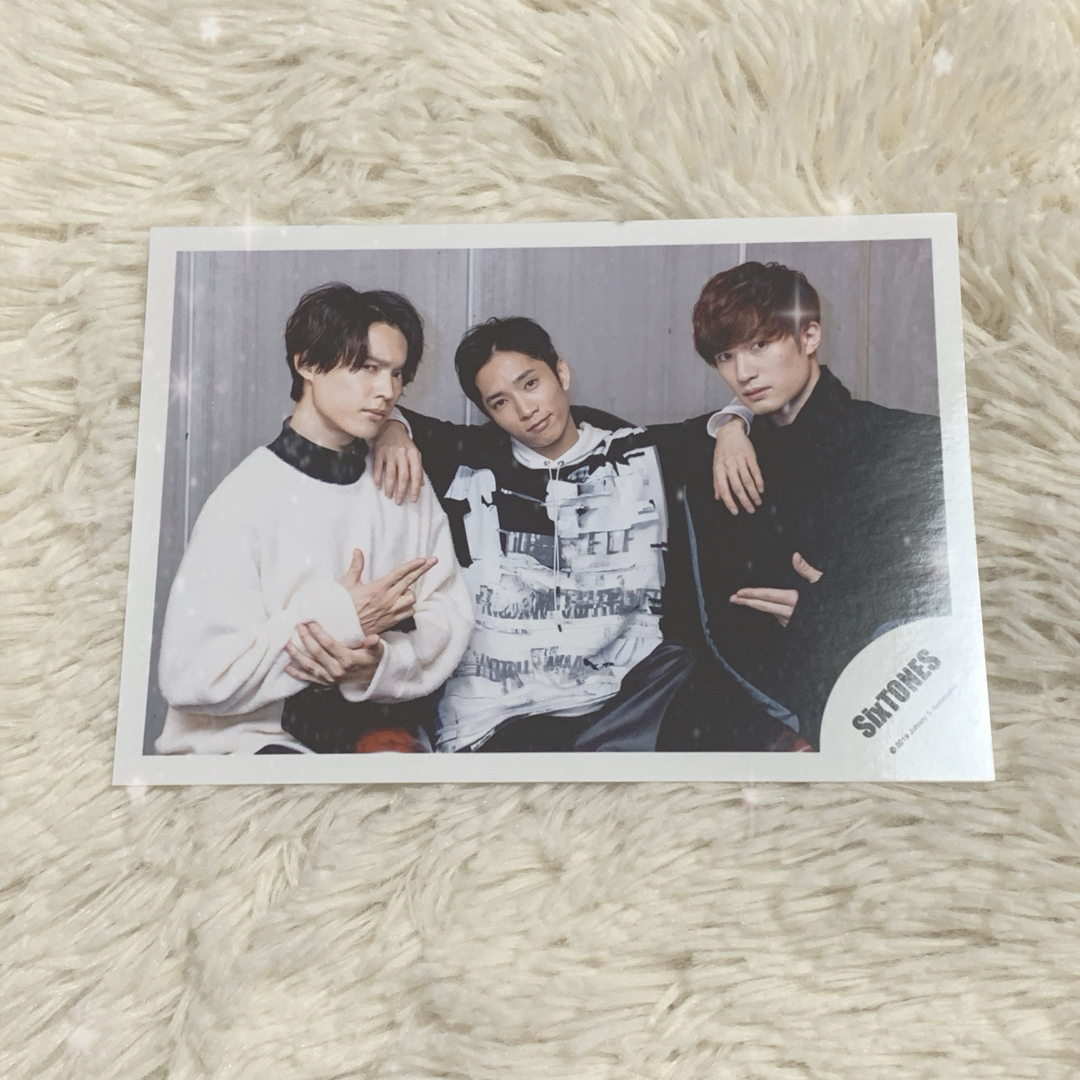 SixTONES - 50.SixTONES 松村北斗 田中樹 ジェシー 公式写真の SixTONES - 50.SixTONES 松村北斗 田中樹 ジェシー 公式写真の