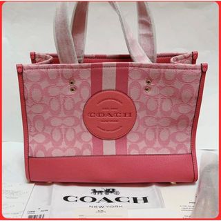 コーチ(COACH)の《桃》コーチ C8448 デンプシー 2Way トート ピンク PEACH(トートバッグ)