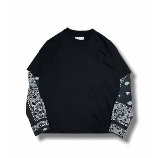 定価20000円 送料込 切り返し sacai ボーダー Tシャツ