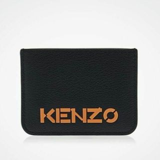 ケンゾー(KENZO)の【新品タグ付き】ケンゾーKENZO レザー定期入れ/パスケース(名刺入れ/定期入れ)