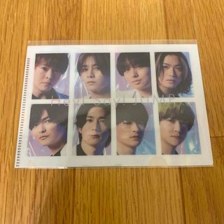 ヘイセイジャンプ(Hey! Say! JUMP)の【Hey! Say! JUMP B】ミニクリアファイル(アイドルグッズ)