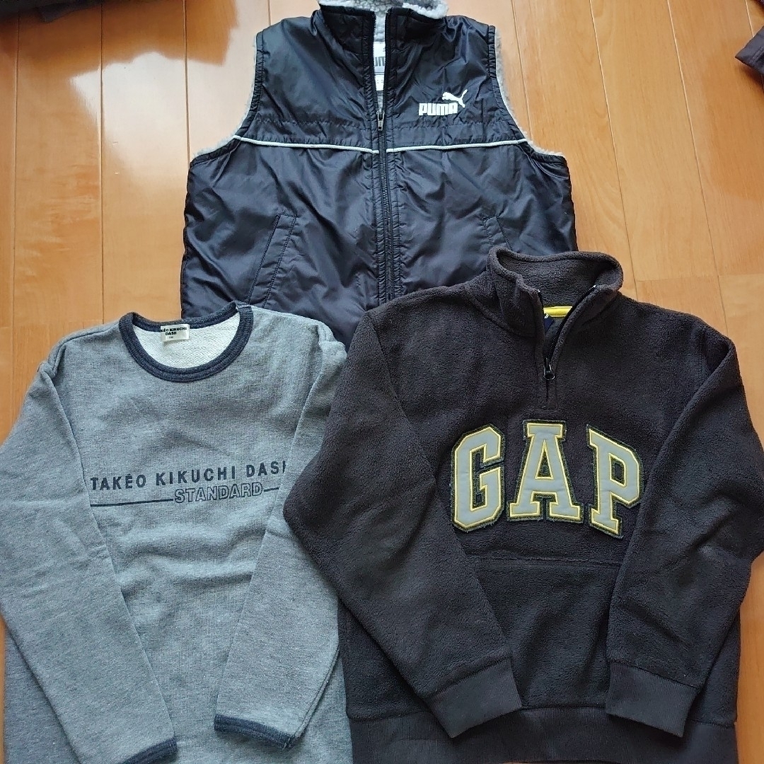 GAP Kids(ギャップキッズ)の男の子 120cm  130cm   まとめ売り  9点  冬服 キッズ/ベビー/マタニティのキッズ服男の子用(90cm~)(その他)の商品写真