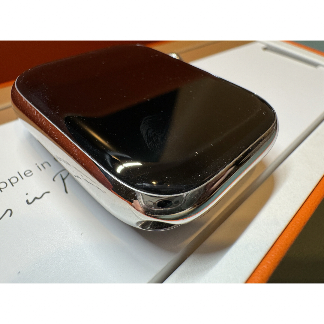 Apple Watch(アップルウォッチ)のApple Watch HERMES Series8 シルバーステンレススチール メンズの時計(腕時計(デジタル))の商品写真