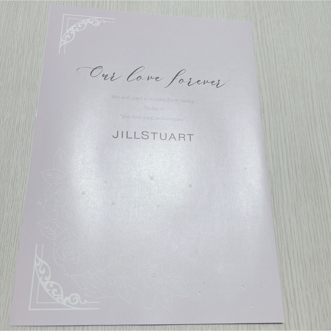 JILLSTUART(ジルスチュアート)のジルスチュアート婚姻届　婚姻届 エンタメ/ホビーの雑誌(結婚/出産/子育て)の商品写真