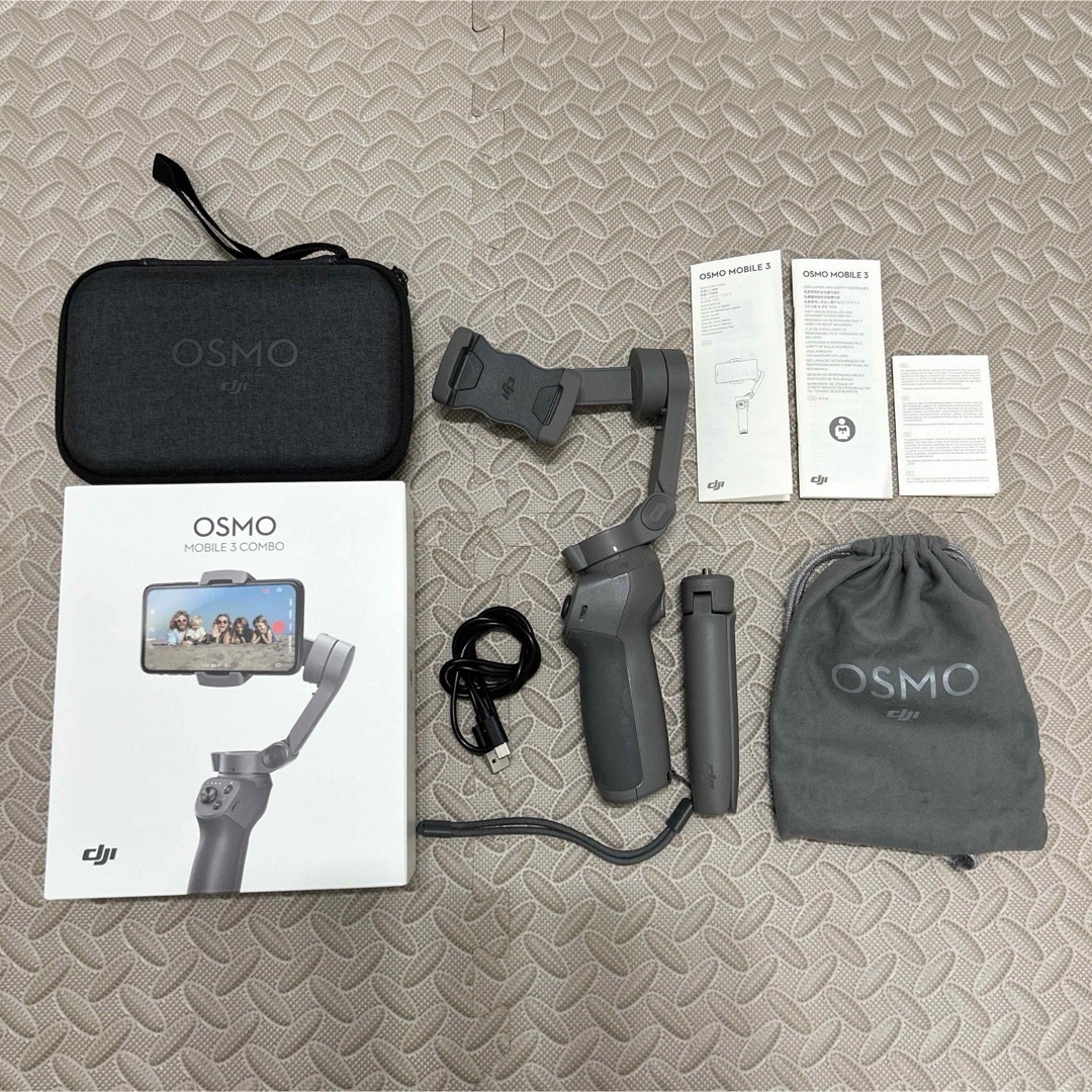 Inspire（DJI）(インスパイア)のDJI OSMO MOBILE 3 スマホ用ジンバル スマホ/家電/カメラのスマホアクセサリー(自撮り棒)の商品写真