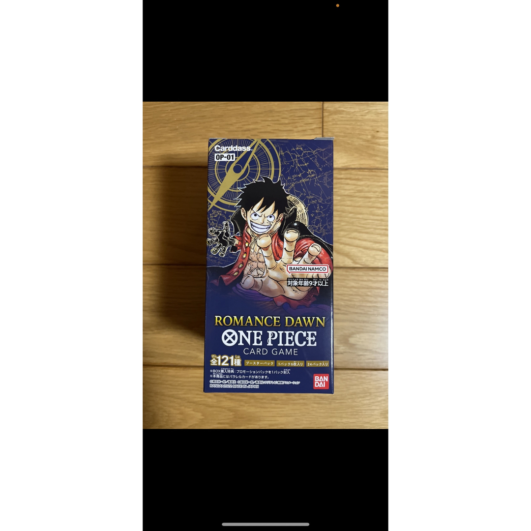 ONE PIECE(ワンピース)の新品未開封 即納 ONE PIECE カードゲーム ROMANCE DAWN エンタメ/ホビーのトレーディングカード(Box/デッキ/パック)の商品写真