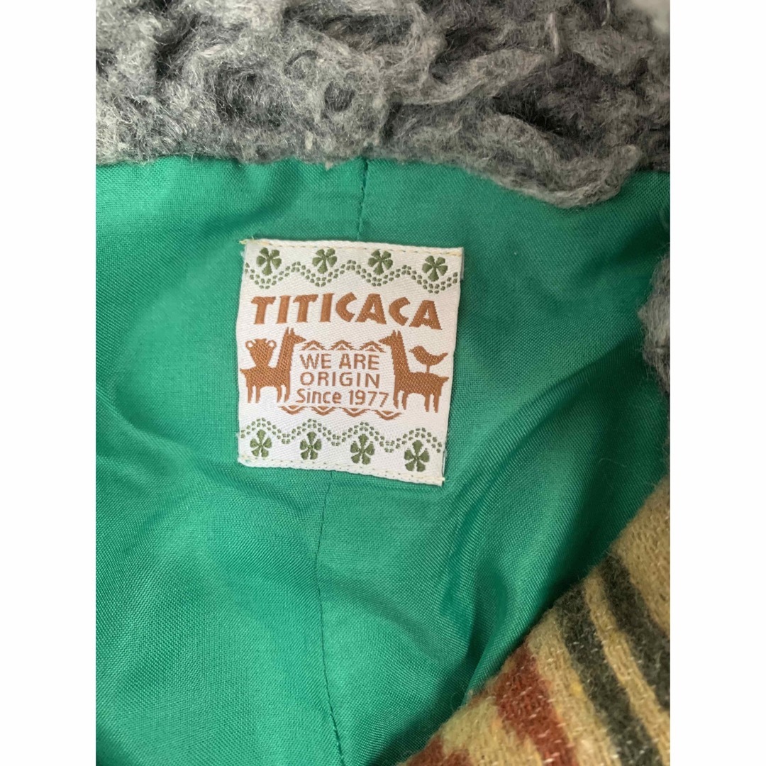 titicaca(チチカカ)のチチカカ　TITICACA  アウター　メンズ　ネイティブ柄　ウール　ジャンパー メンズのジャケット/アウター(その他)の商品写真