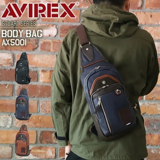 AVIREX - ボディバッグ AVIREX アビレックス ワンショルダーバッグ AX 5001