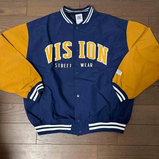 VISION STREET WEAR - VISION STREET WEAR アーチロゴナイロンスタジャン