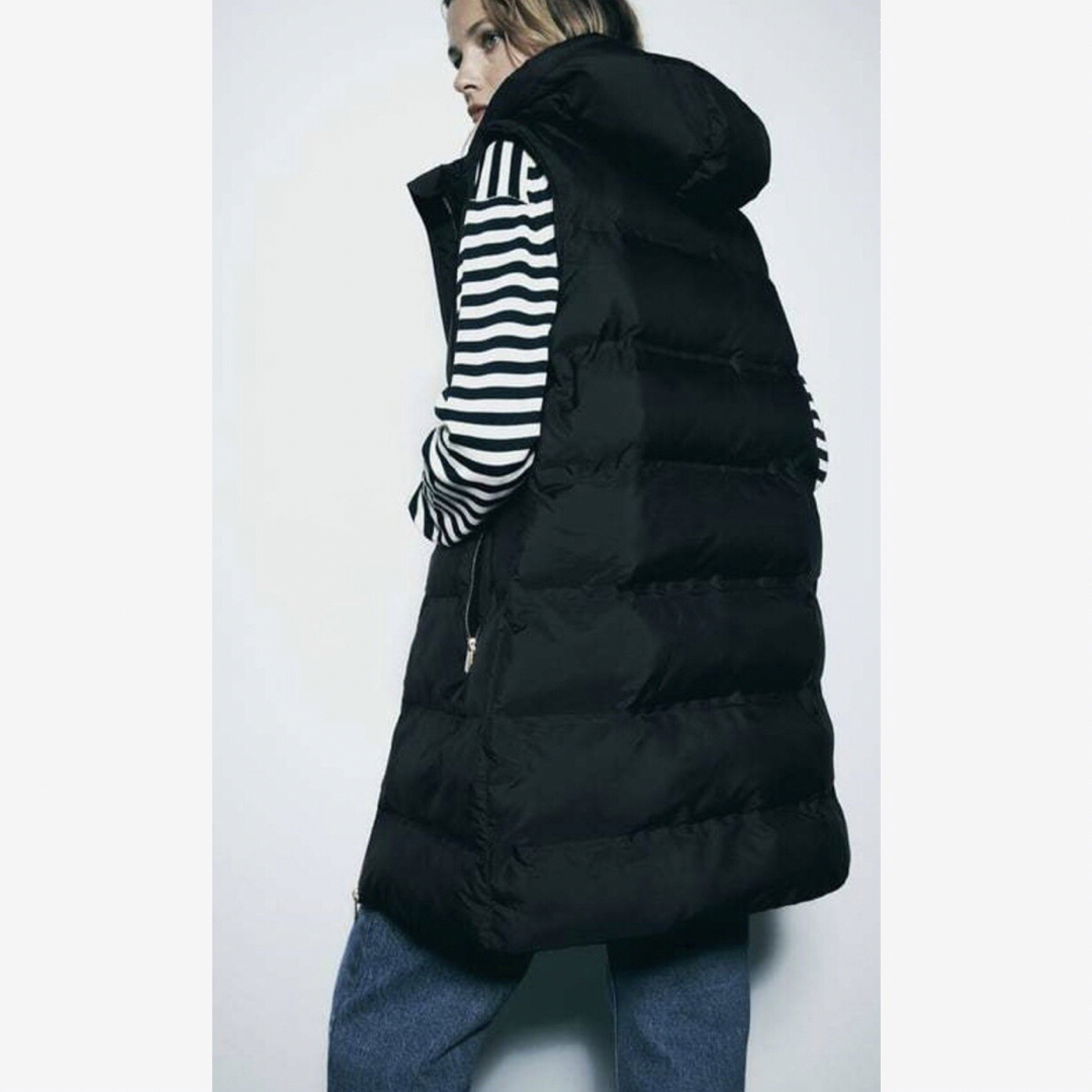 ZARA ウォーターレペレント パフベスト XS-S - ダウンベスト ZARA ウォーターレペレント パフベスト XS-S - ダウンベスト