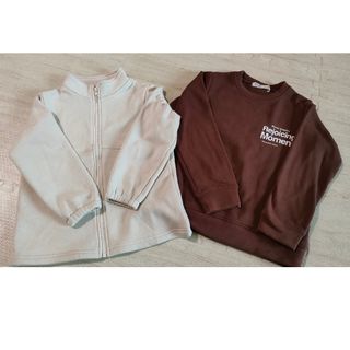 エバークローゼット(evercloset)の裏起毛トップス エバークローゼット 110(Tシャツ/カットソー)