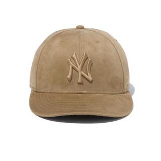 ニューエラー(NEW ERA)の59FIFTY Synthetic Suede NY Yankees ベージュ(キャップ)