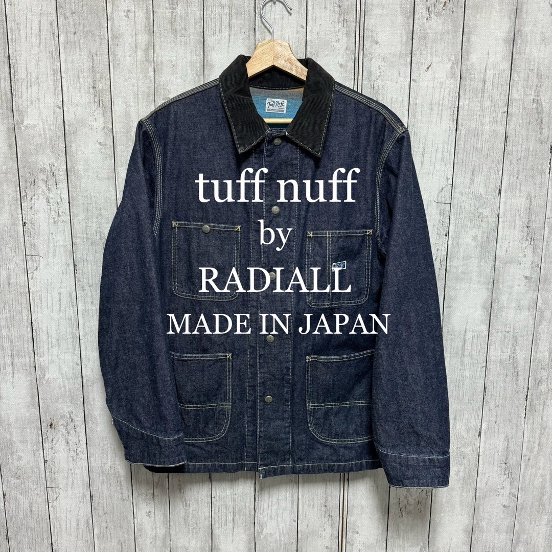 超美品！tuff nuff by RADIALL デニムカバーオール！日本製！のサムネイル