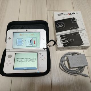 ニンテンドー3DS(ニンテンドー3DS)のNewニンテンドー3DS LL パールホワイト(携帯用ゲーム機本体)