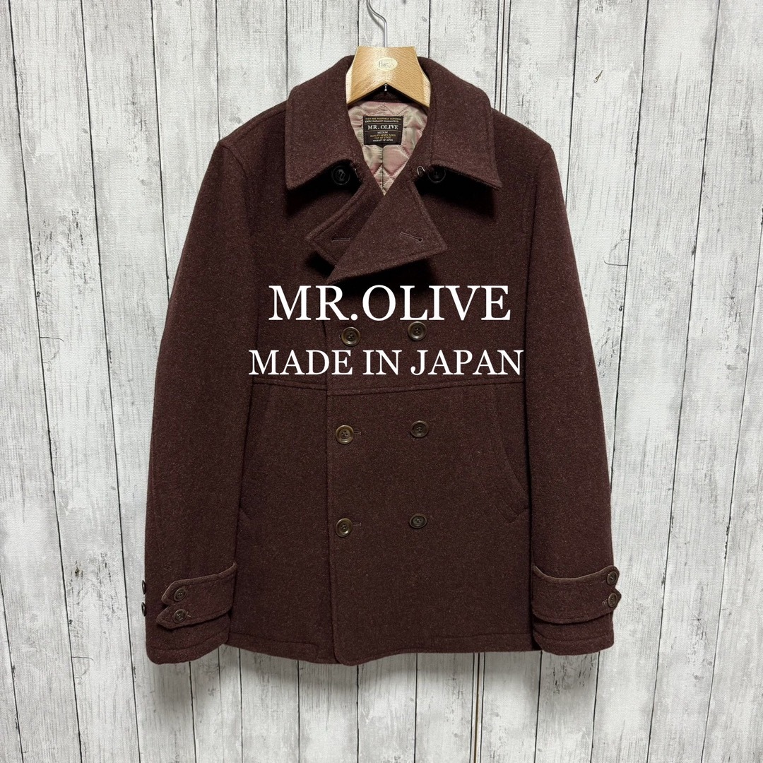 美品！MR.OLIVE ピーコート！日本製！可愛い！