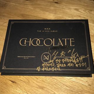 チャンミン 直筆サイン「CHOCOLATE」GOLD ver.非売品CD(K-POP/アジア)