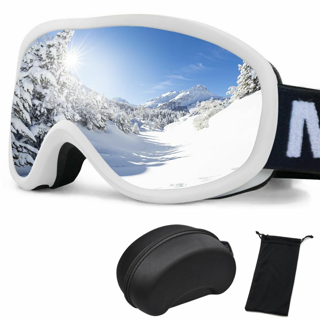 Maizic スキーゴーグル 紫外線防止 曇り止め 防塵 防雪 耐衝撃スノーボード