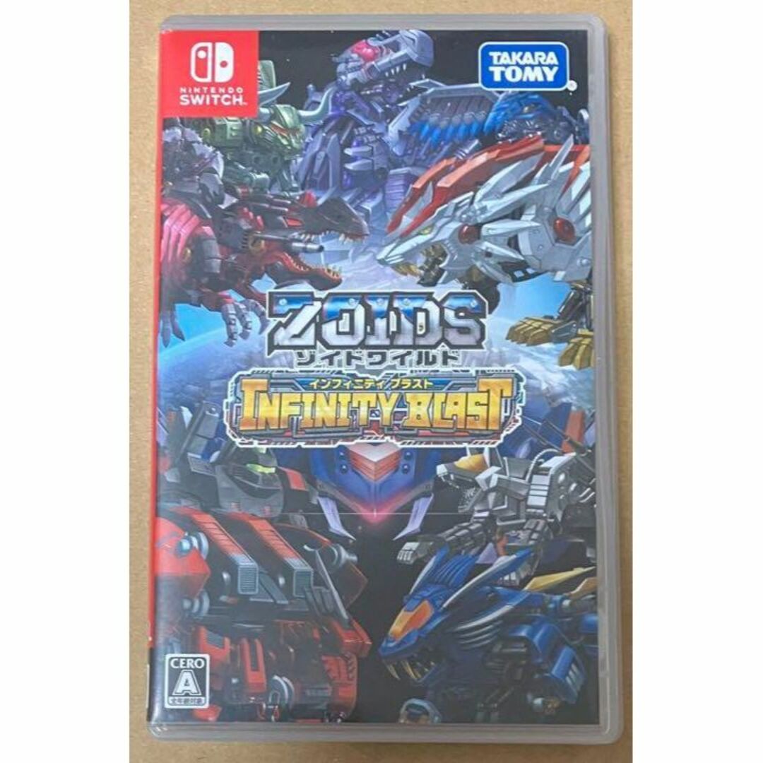 ゲームZOIDS ゾイドワイルド インフィニティブラスト Switch スイッチ