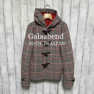 ガラアーベント(GalaabenD)のGalaabend 千鳥格子ダッフルジャケット！可愛い！日本製！(ダッフルコート)