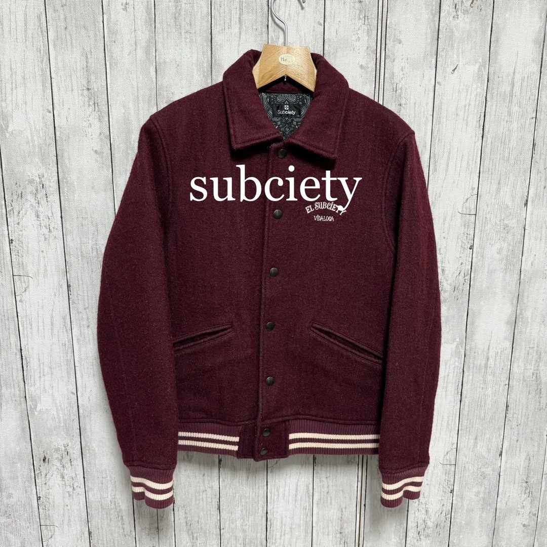 Subciety - subciety ウールスタジャン!可愛い!の通販 by Subciety - subciety ウールスタジャン!可愛い!の通販 by