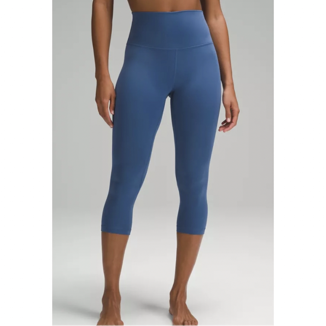 lululemon align クロップ 黒 レギンス 2レッグウェア - レギンス/スパッツ