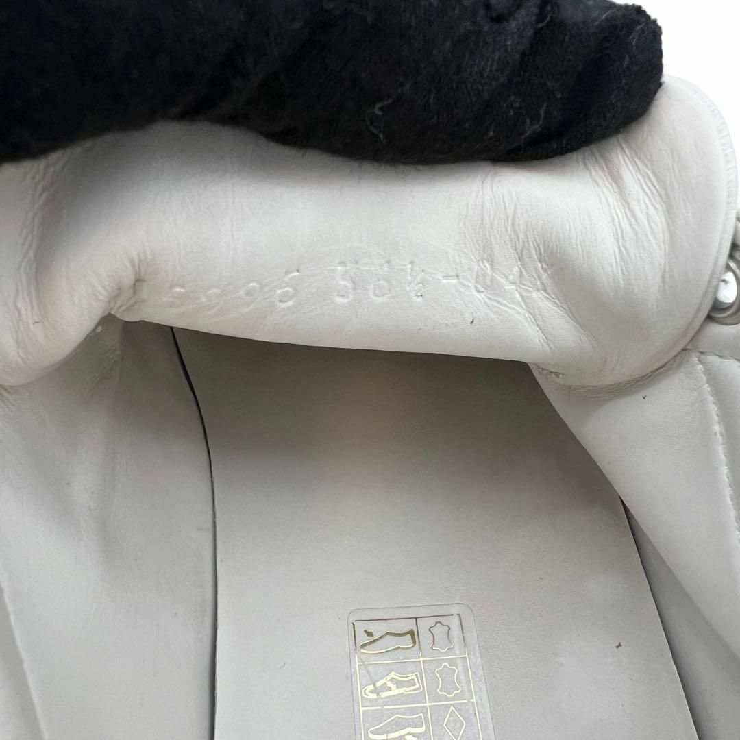 ●付属品完備● Gucciレザー 厚底 スニーカー ビー シェリーライン