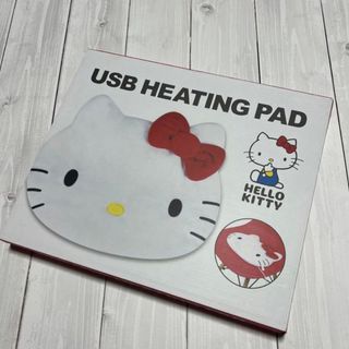 ハローキティ(ハローキティ)の新品　hello kitty あったか座布団　USB サンリオ　電気あんか(電気ヒーター)