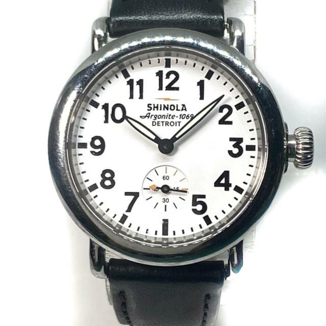 SHINOLA(シャイノラ) 腕時計 - ボーイズ 白の通販 by ブランディア｜ラクマ