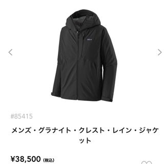 本日発送！試着のみ　Patagonia グラナイト　ジャケット(ブルゾン)