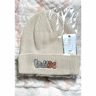 buddix Logo Beanie ニット帽 ベージュ FANTASTICSの通販｜ラクマ