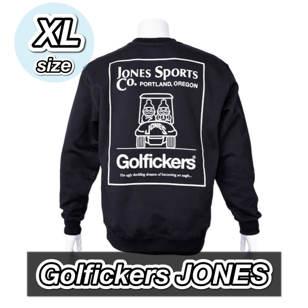 ゴルフィッカーズ　golfickers スウェットトレーナー ネイビー