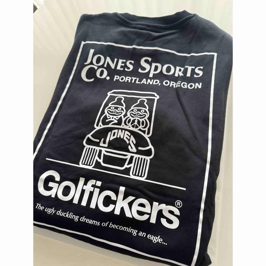 ゴルフィッカーズ　golfickers スウェットトレーナー ネイビー