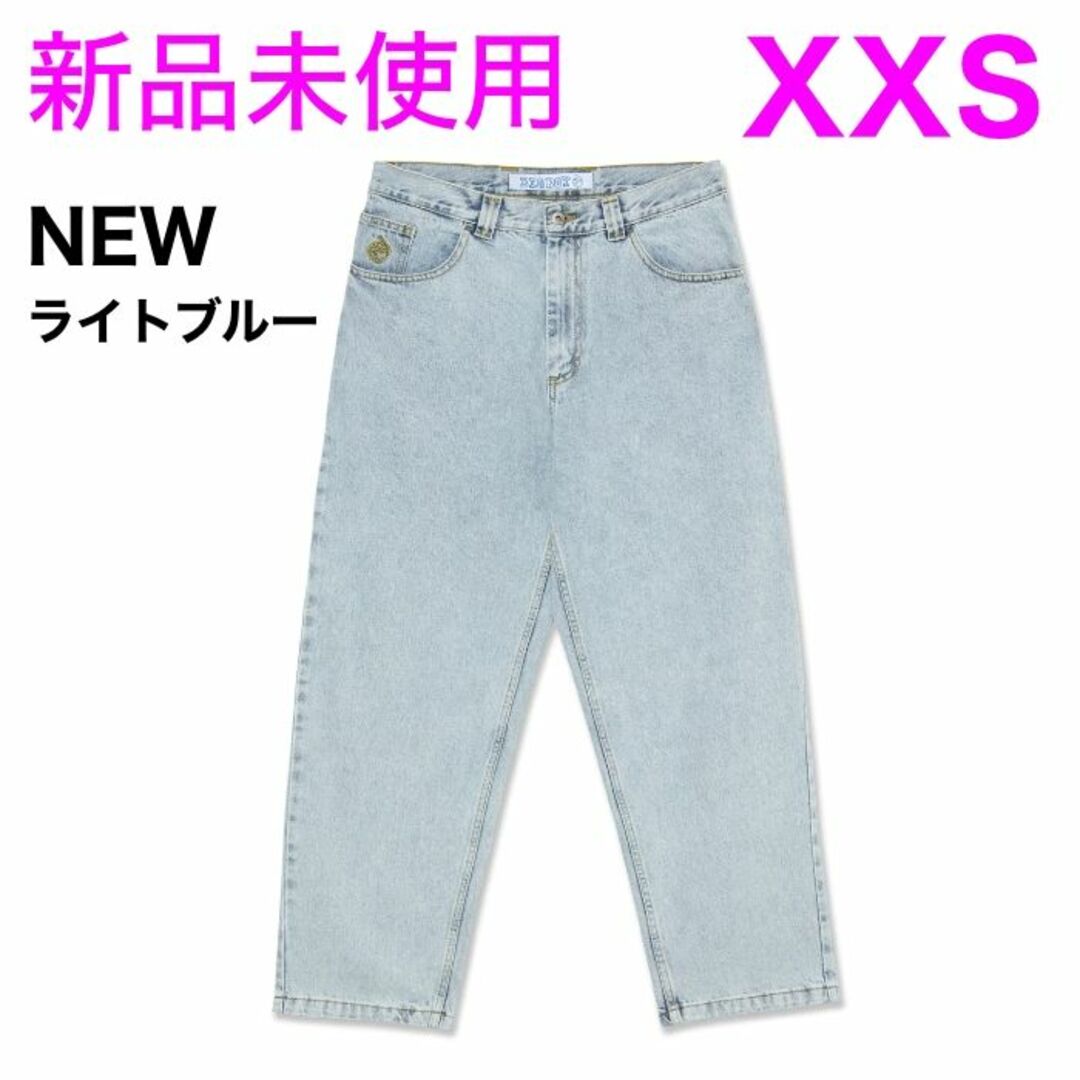 POLAR SKATE ポーラースケート Big Boy Jeansライトブルーサイズ