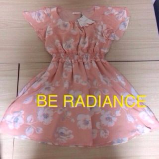 ビーラディエンス(BE RADIANCE)の新品 BE RADIANCE 花柄ワンピ(ミニワンピース)