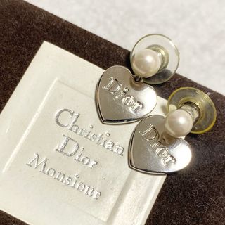 再値下げ！Christian dior ★ ja dior ★パール ハート