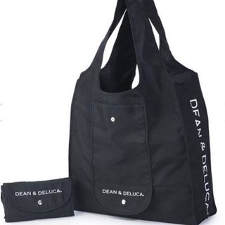 ディーンアンドデルーカ(DEAN & DELUCA)の【新品】DEAN＆DELUCA　折りたたみエコバッグ　ブラック(エコバッグ)