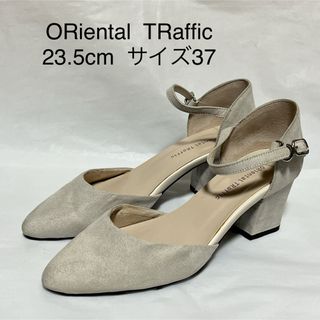 オリエンタルトラフィック(ORiental TRaffic)のオリエンタルトラフィック　23.5cm   パンプス　スエード  ストラップ(ハイヒール/パンプス)