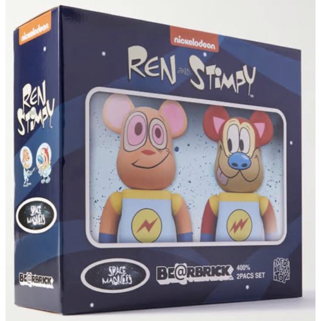 MEDICOM TOY - BE@RBRICK REN & STIMPY MEDICOM TOY - BE@RBRICK REN & STIMPY