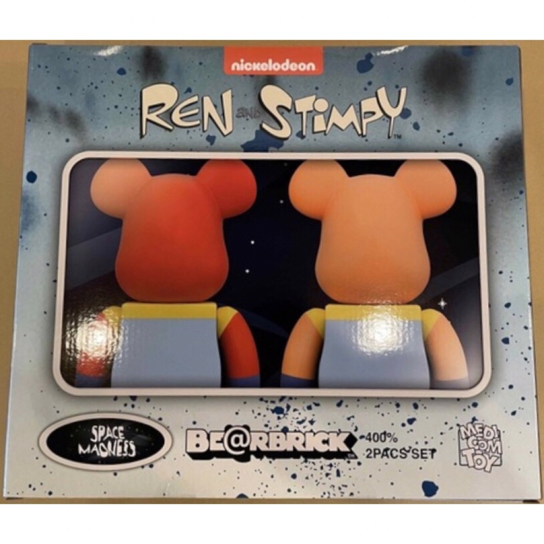 MEDICOM TOY - BE@RBRICK REN & STIMPY MEDICOM TOY - BE@RBRICK REN & STIMPY