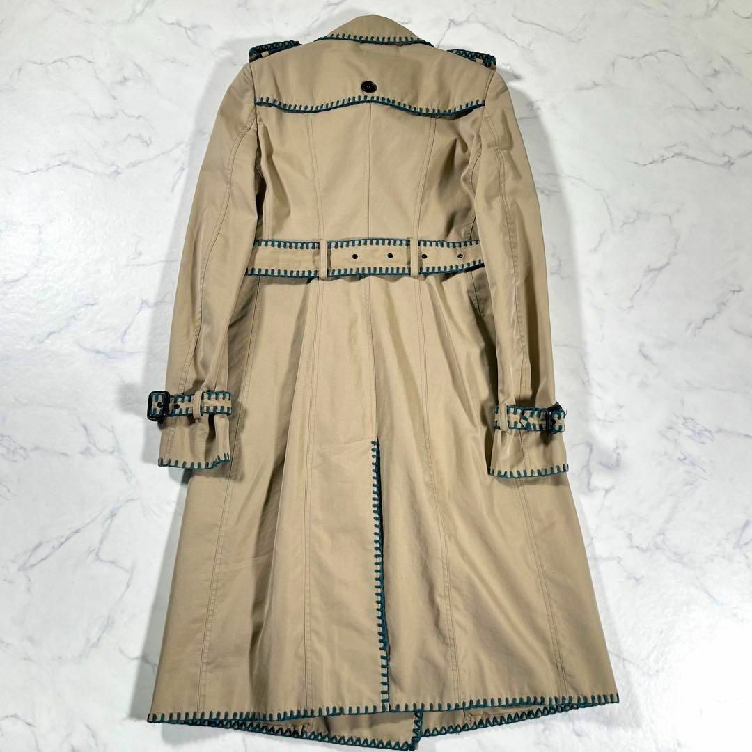 BURBERRY(バーバリー)の【極美品】BURBERRY PRORSUM プローサム　ステッチ　トレンチコート レディースのジャケット/アウター(トレンチコート)の商品写真