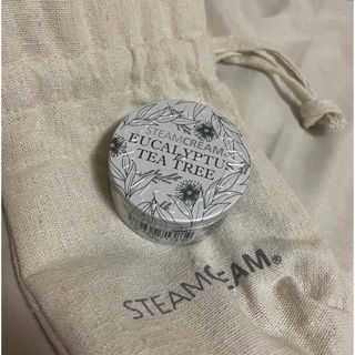 スチームクリーム(STEAM CREAM)の【巾着付き】スチームクリームユーカリ&ティーツリー mini(ボディクリーム)